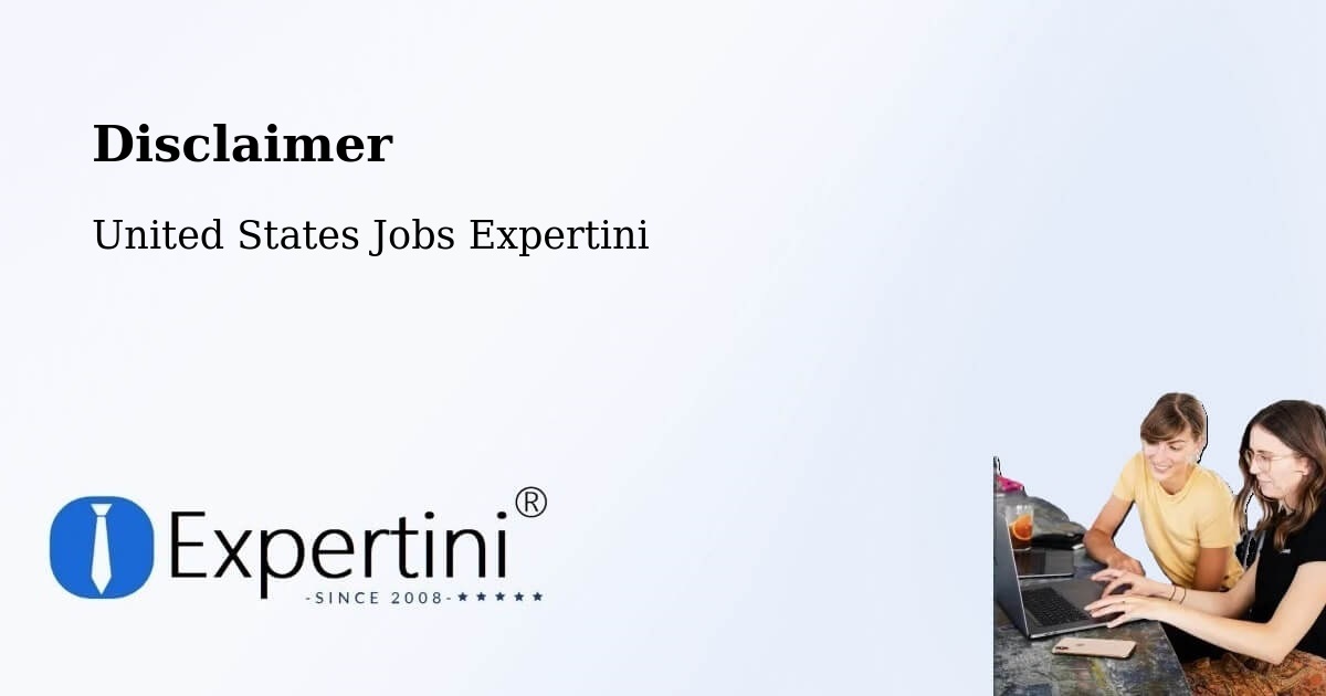 Disclaimer – Alpharetta - United States Jobs Expertini